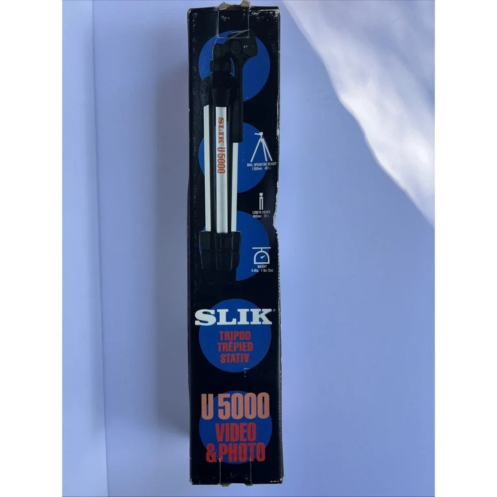 Slik U5000 Lightweight 360 Degree Camera & Video Tripod 45